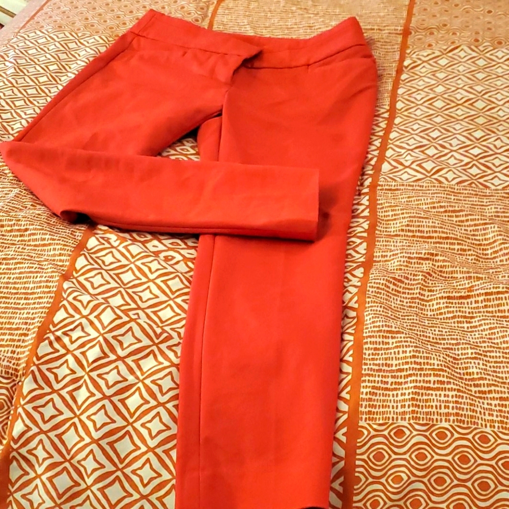 Red LOFT Marisa pants
